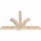 Ekena Millwork Redmond Smooth Timber Gable Bracket, Douglas Fir, 72"W x 48"H x 3 1/2"D x 5 1/2"F, 16/12 Pitch GBW072X48X0406RED00SDF - alternate 3